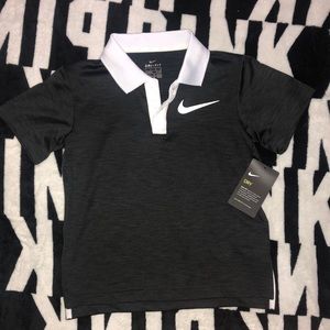 Nike collared shirt.